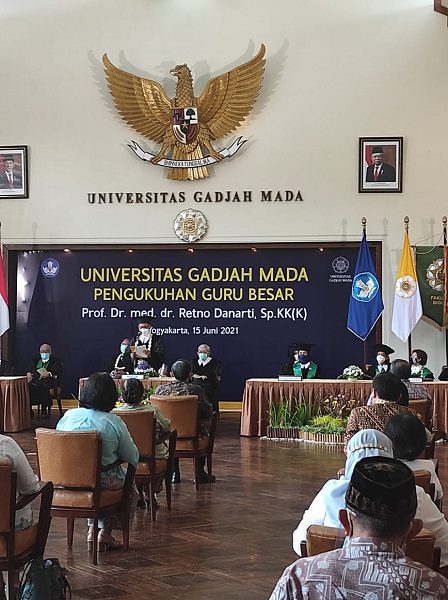 Pengukuhan Guru Besar Fk Kmk Ugm Prof Dr Med Dr Retno Danarti Sp